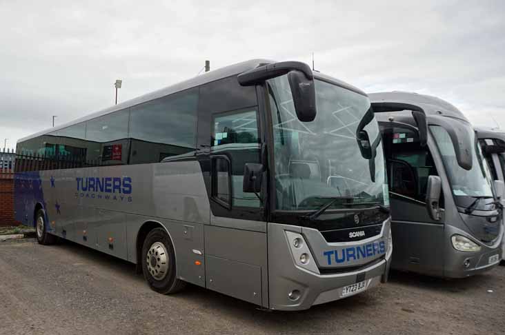 Turners Scania K360CB MobiExplorer YT23BJX